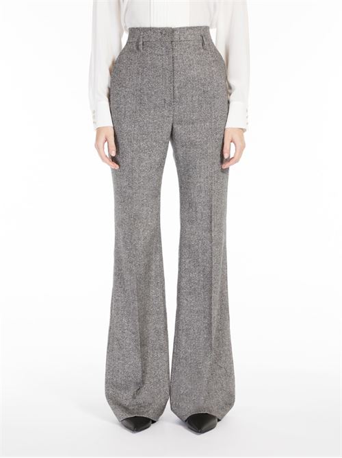 Pantalone a zampa in lana elastica MAXMARA STUDIO | 2361360539600001