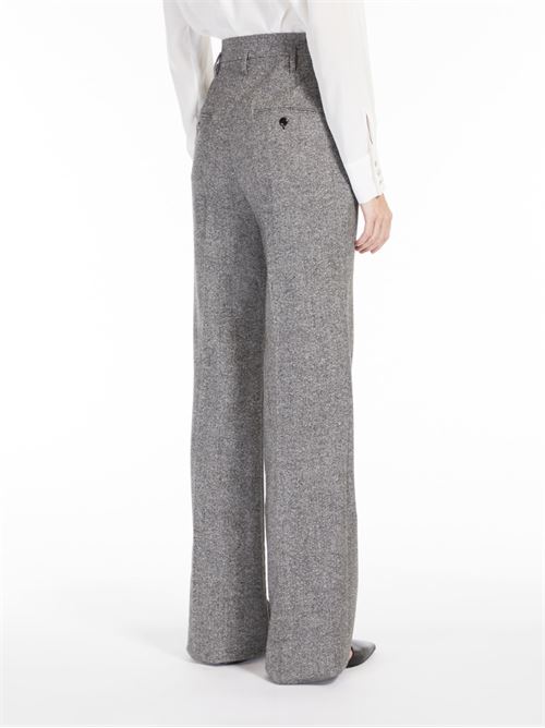 Pantalone a zampa in lana elastica MAXMARA STUDIO | 2361360539600001