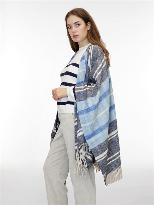 Poncho con frange IBLUES | 2377360136200001