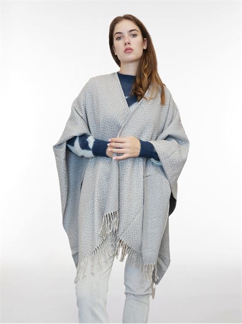 Fringed poncho IBLUES | 2377360136200003