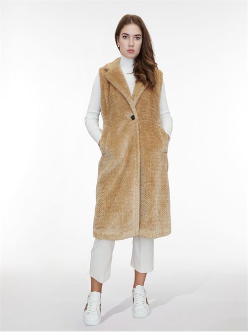 Gilet teddy lungo MARELLA | 2362760235200001