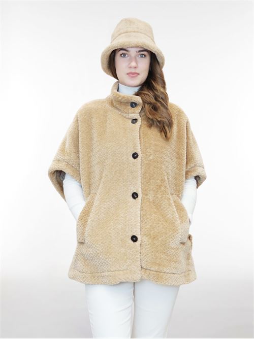 Fluffy cape MARELLA | 2367360135200001