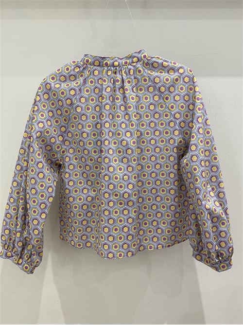 Camicia in popeline a fantasia MARELLA | 2331110931200001