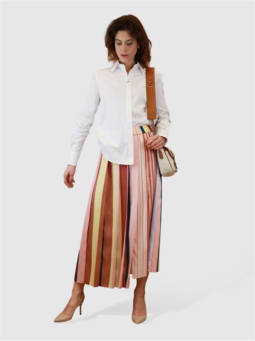 Pleated printed twill skirt MAXMARA WEEKEND | 2415101021600001