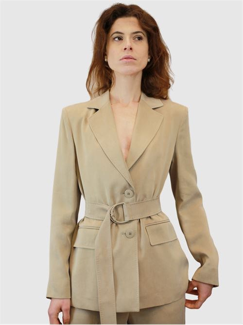 Blazer monopetto in raso MAXMARA STUDIO | 2416041161600001