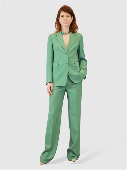 Blazer monopetto in crêpe di lana MAXMARA STUDIO | 2416041101600037